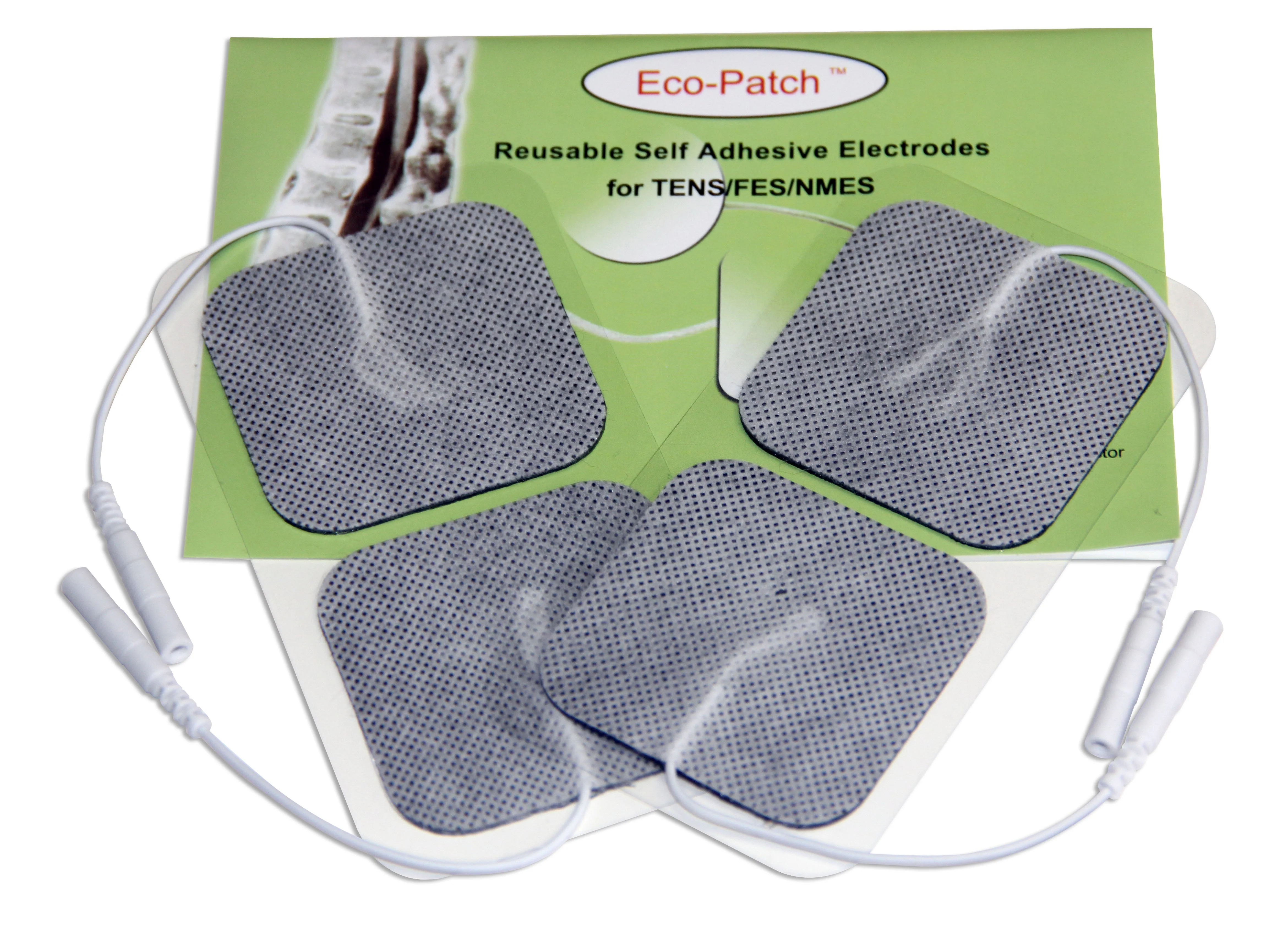 ProMed Specialties Eco-Patch Reusable Electrodes - Compatible with most TENS Units - Image 2
