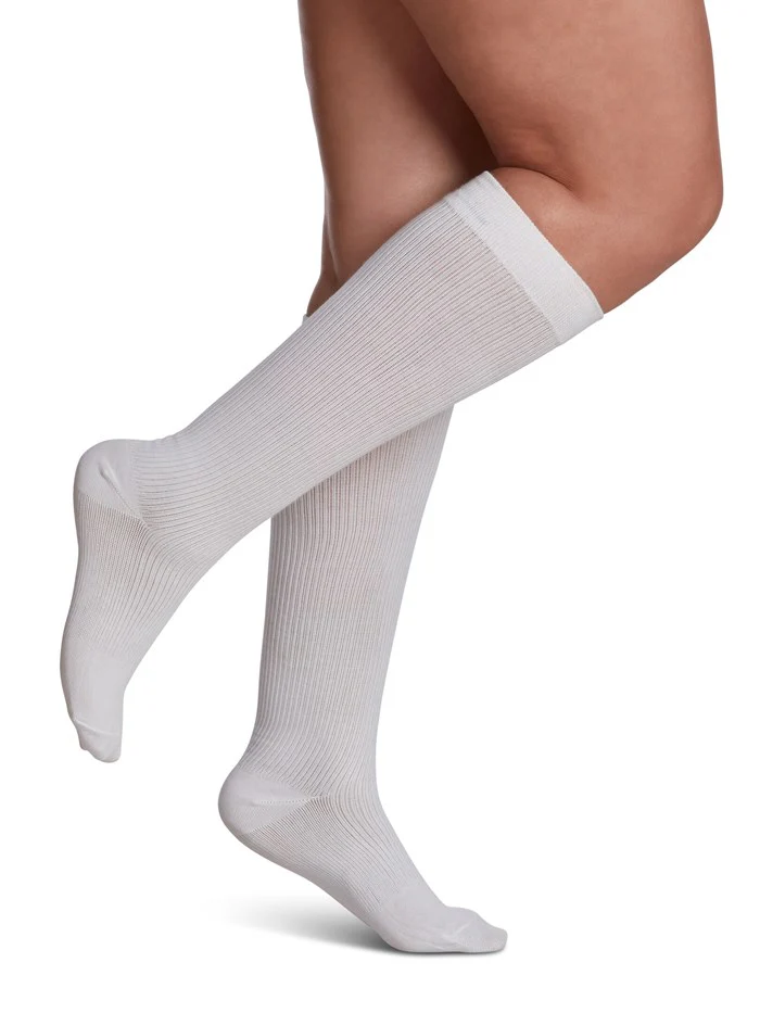 Sigvaris Womens Casual Cotton Knee High 15-20mmHg